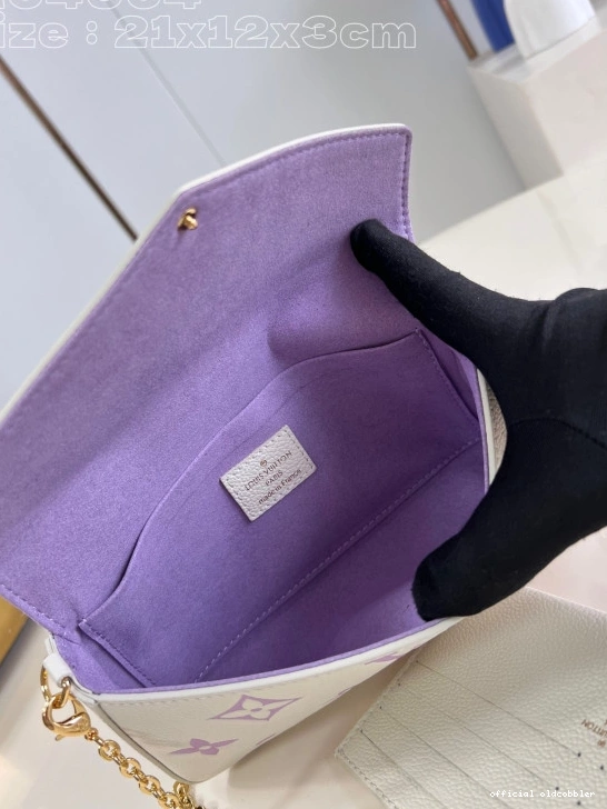 Official oldcobbler FÉLICIE VUITTON LOUIS POCHETTE 0823